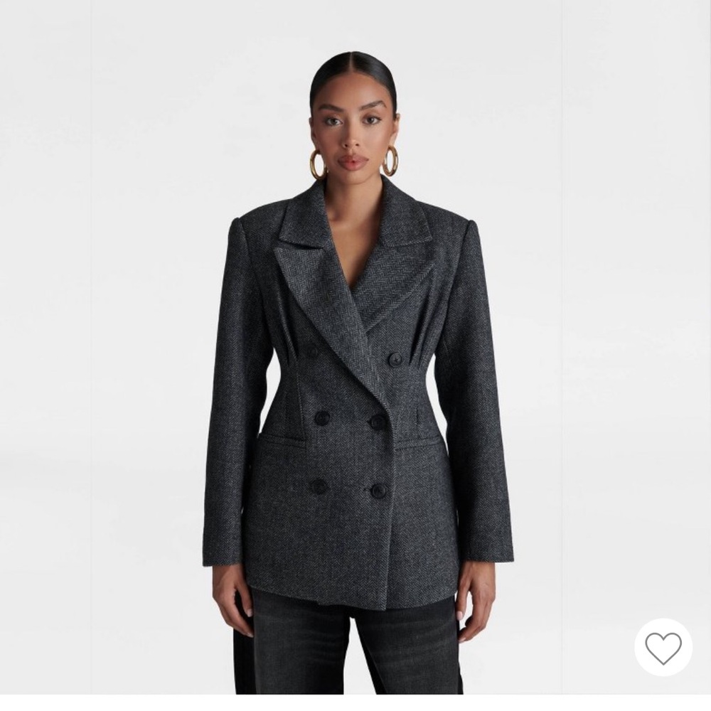 KBB by Kahlana Women's Double-Breasted Blazer - NWT